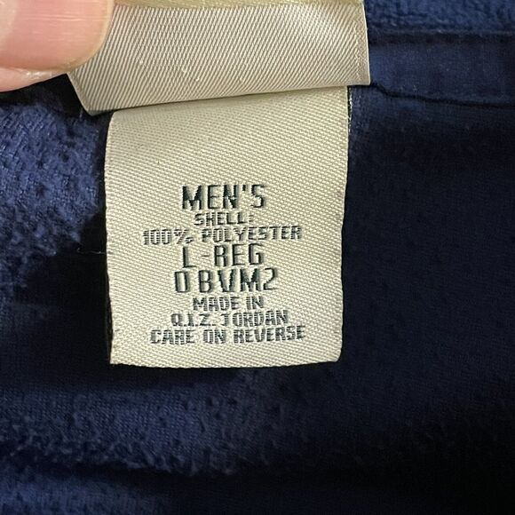 L.L. Bean Fleece Sweater 1/4 Zip Long Sleeve Pullover Mens‎ Large EUC - Picture 8 of 11